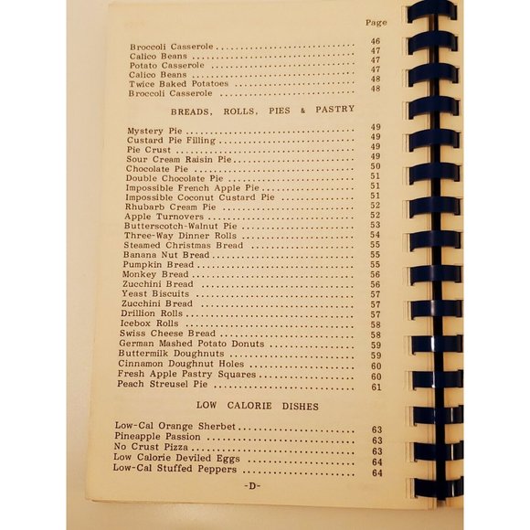 vtg 1984 Gihon Elementary School cookbook Parkersburg WV cook book West Virginia - Picture 5 of 12